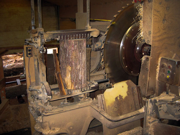 Staging Log for Cutting